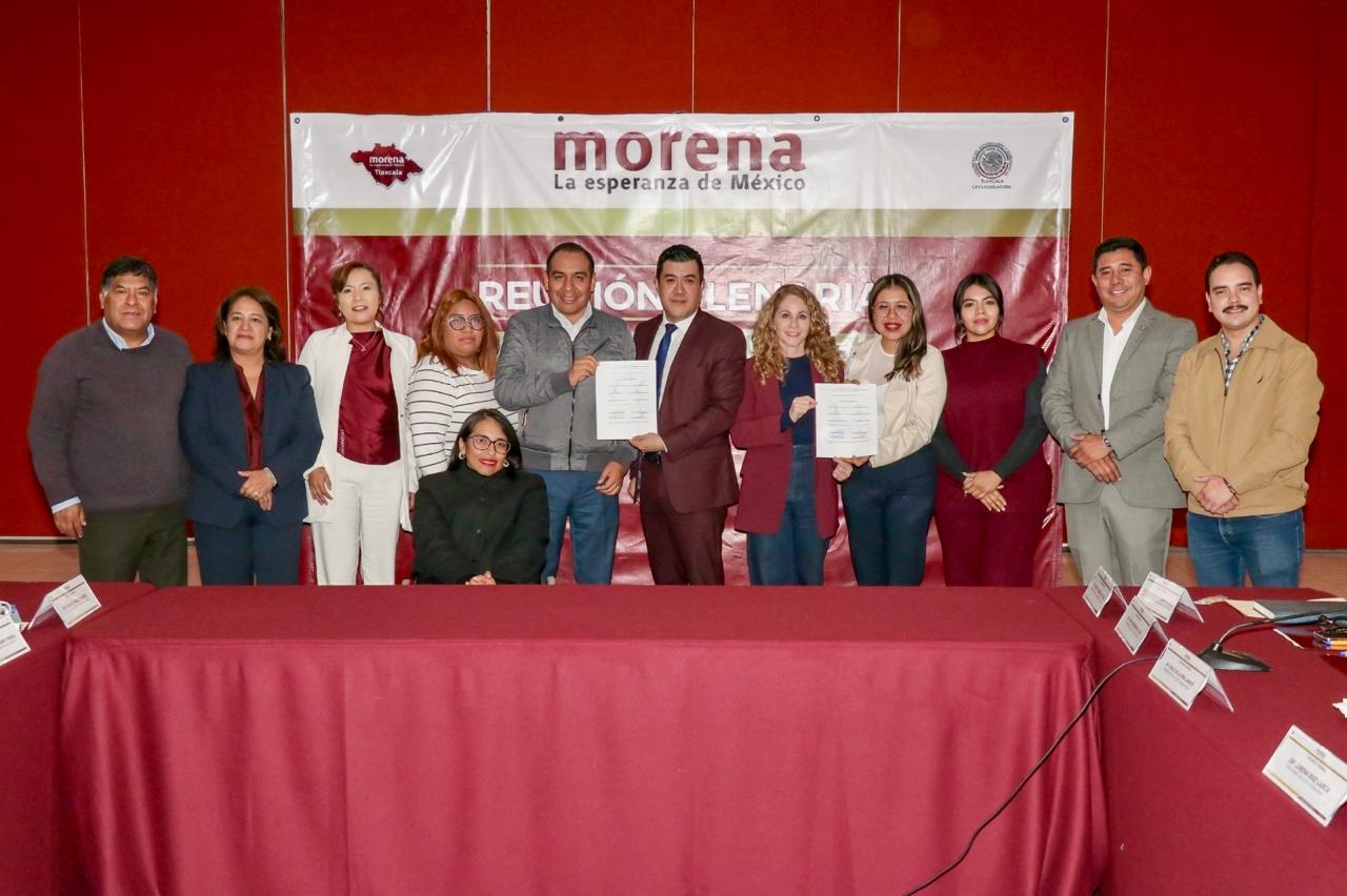 Fortalece Morena su bancada en el Congreso con la adhesión de cuatro legisladores